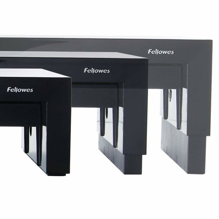 Fellowes Designer Suites Soporte para Monitor Negro con 3 Alturas