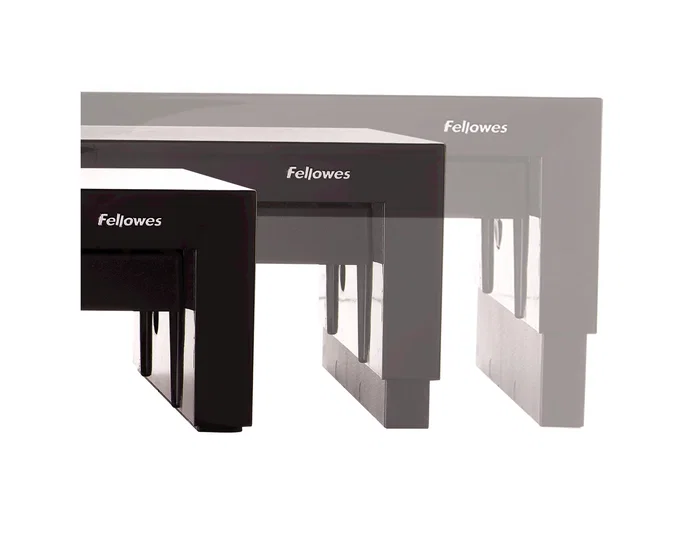 Fellowes Designer Suites Soporte para Monitor Negro con 3 Alturas