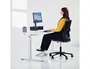 Fellowes Designer Suites Soporte para Monitor Negro con 3 Alturas