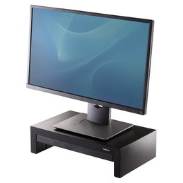 Fellowes Designer Suites Soporte para Monitor Negro con 3 Alturas