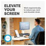 Fellowes Designer Suites Soporte para Monitor Negro con 3 Alturas