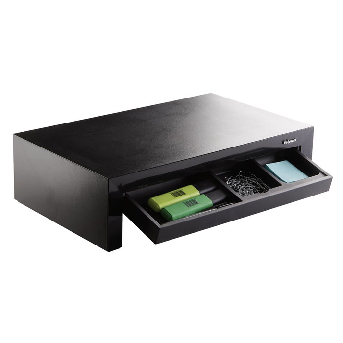 Fellowes Designer Suites Soporte para Monitor Negro con 3 Alturas