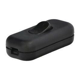 WOLFPACK LINEA PROFESIONAL Interruptor 2A De Paso Negro