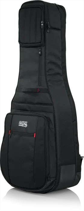 Gator Funda para Guitarra Acústica y Eléctrica "Pro Go" Negra Nailon 1239x465x312mm