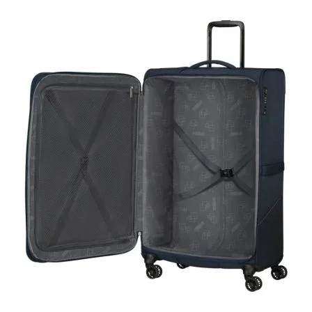 American Tourister 149500-1596 Maleta Grande Spinner 80cm Azul Marino 111L 4 Ruedas Dobles Expandible American Tourister 149500-1596 Maleta Grande Spinner 80cm Azul Marino 111L 4 Ruedas Dobles Expandible