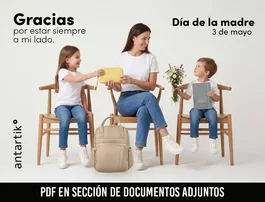 Antartik Lote Día de la Madre 2026 - 14 Artículos + Bolso Regalo, 2 Carteles A4, 10 Postales y Display para Papelería, Cuadernos y Mochilas