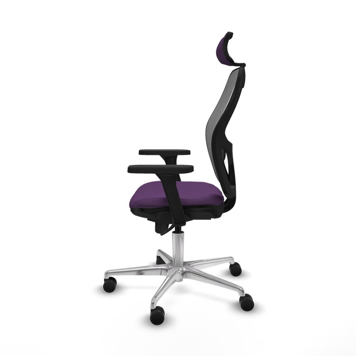 PIQUERAS Y CRESPO Silla de oficina Jorquera Morado/Gris PIQUERAS Y CRESPO Silla de oficina Jorquera Morado/Gris