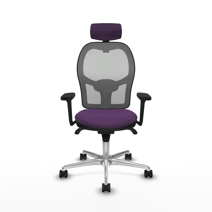 PIQUERAS Y CRESPO Silla de oficina Jorquera Morado/Gris PIQUERAS Y CRESPO Silla de oficina Jorquera Morado/Gris