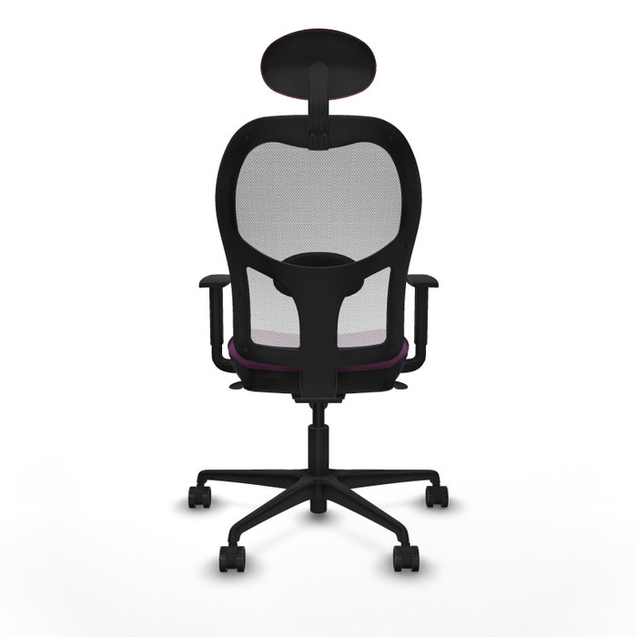 PIQUERAS Y CRESPO Silla de oficina Jorquera Morado y Blanco PIQUERAS Y CRESPO Silla de oficina Jorquera Morado y Blanco