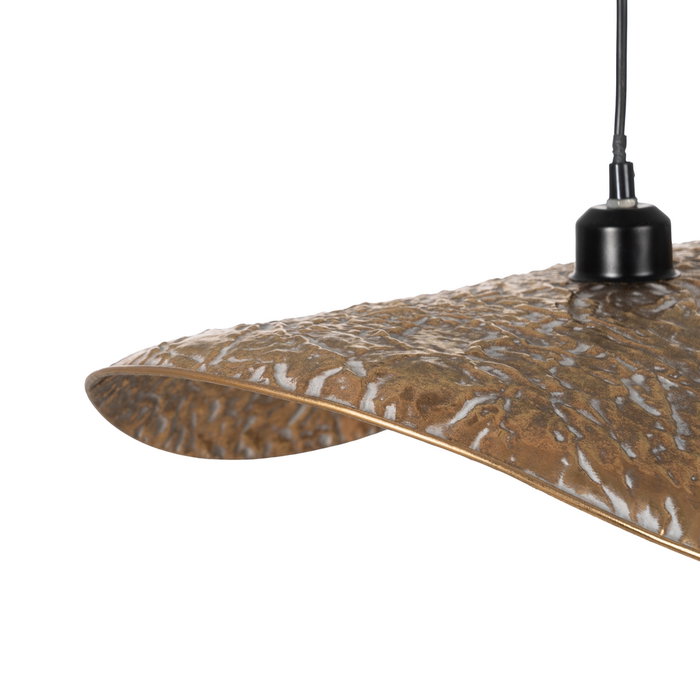 Lámpara Techo Oro Metal 51 X 43 X 16 cm