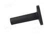WERMA Signaltechnik Señal luminosa con tubo integrado 97584010 70x110 negro