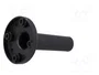 WERMA Signaltechnik Señal luminosa con tubo integrado 97584010 70x110 negro