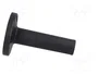 WERMA Signaltechnik Señal luminosa con tubo integrado 97584010 70x110 negro