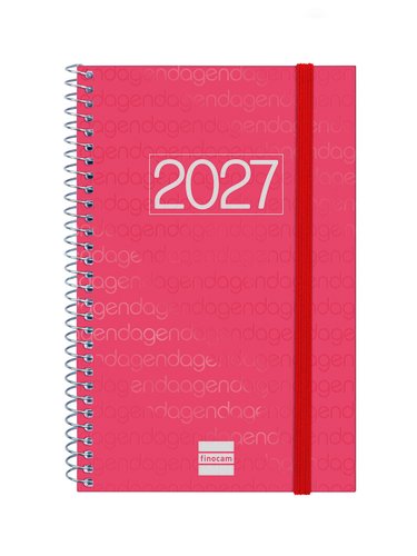 Finocam Agenda Anual 2027 Espiral Basic Year Rojo Finocam Agenda Anual 2027 Espiral Basic Year Rojo