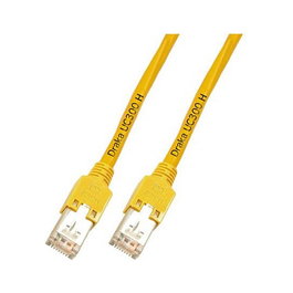 EFB Elektronik Patchkabel RJ45 Cat.5e F/UTP LSZH 0,5m Amarillo