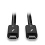 Lindy Cable Thunderbolt 4 31120 de 1 m, 40 Gbps, Negro
