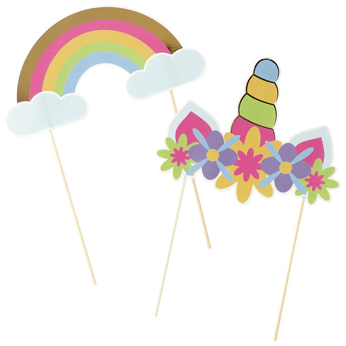 Party Time Juego De Cumpleaños Unicornio 54 Piezas Fiesta Infantil Para 6 Personas