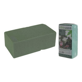 Ipae Progarden Espuma para centros de flores 20 x 10 x 7,5 cm Verde
