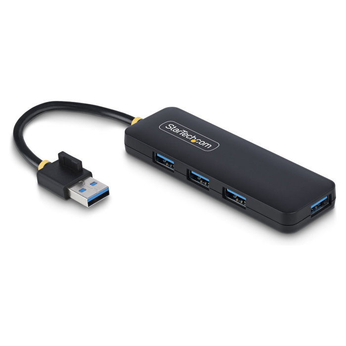 StarTech.com Hub USB-A de 4 Puertos H5A4A-USB-HUB 5Gbps Negro