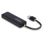 StarTech.com Hub USB-A de 4 Puertos H5A4A-USB-HUB 5Gbps Negro