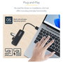 StarTech.com Hub USB-A de 4 Puertos H5A4A-USB-HUB 5Gbps Negro
