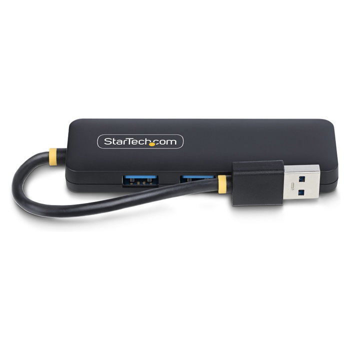 StarTech.com Hub USB-A de 4 Puertos H5A4A-USB-HUB 5Gbps Negro