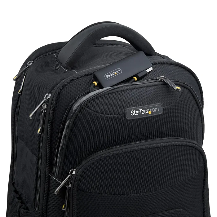 StarTech.com H5A4A-USB-HUB - Hub USB 3.0 de 4 Puertos Type-A, Compacto, Alimentado por Bus (5Gbps), Plug and Play, Negro