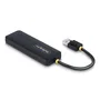 StarTech.com H5A4A-USB-HUB - Hub USB 3.0 de 4 Puertos Type-A, Compacto, Alimentado por Bus (5Gbps), Plug and Play, Negro