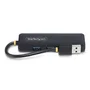 StarTech.com H5A4A-USB-HUB - Hub USB 3.0 de 4 Puertos Type-A, Compacto, Alimentado por Bus (5Gbps), Plug and Play, Negro