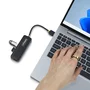StarTech Hub USB-A de 4 Puertos 5Gbps Negro