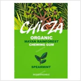CHIZCA Chicle Orgánico Sabor Hierbabuena 8Udsx30Gr Bio Sin Azúcar Vegano Natural Libre Gluten