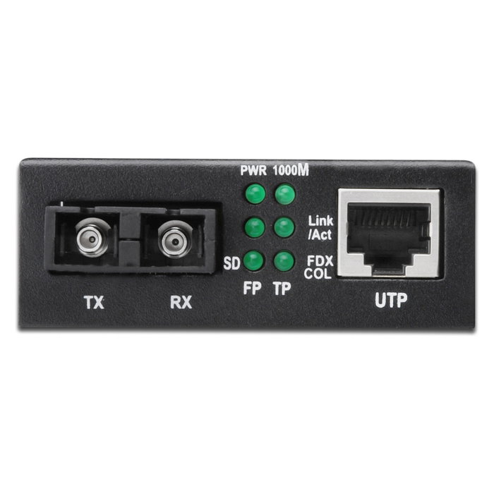 Digitus DN-82121-1 Convertidor de medios Gigabit RJ45/SC Monomodo