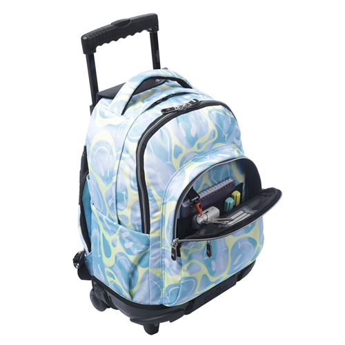 Totto Mochila Renglones Happy Flow, 32x45.5x18 cm, 26L, Azul Claro, MA03ECO006-2416P-2AU
