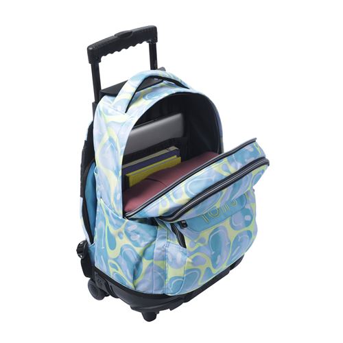 Totto Mochila Renglones Happy Flow, 32x45.5x18 cm, 26L, Azul Claro, MA03ECO006-2416P-2AU
