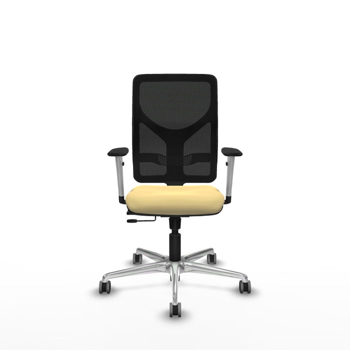 PIQUERAS Y CRESPO Silla de oficina Motilla con mecanismo Sincro/Traslack Crema y Negro PIQUERAS Y CRESPO Silla de oficina Motilla con mecanismo Sincro/Traslack Crema y Negro