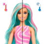 Barbie Pop Reveal Serie Dulces Copa Azul con Sorpresas y Muñeca de Moda