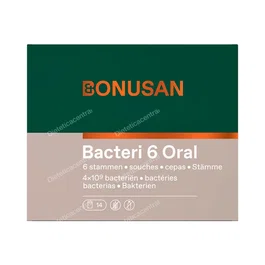 BONUSAN Bacteri 6 Oral 14 sobres