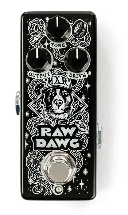 MXR EG74 Pedal Overdrive Raw Dawg MXR EG74 Pedal Overdrive Raw Dawg