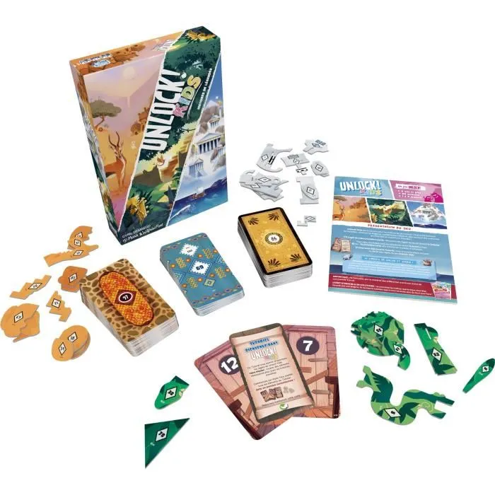 Asmodee ASM3558380107460 - Juego de Escape de Cuentos Infantiles y Mitos, 3 Cuentos con 2 Aventuras Cada Uno, a Partir de 6 Años, Idioma Francés