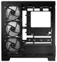 Modecom Volcano Space Apex ARGB Caja Midi Tower Negra para Gaming ATX/ITX con Ventiladores ARGB 140mm