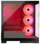 Modecom Volcano Space Apex ARGB Caja Midi Tower Negra para Gaming ATX/ITX con Ventiladores ARGB 140mm