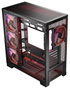 Modecom Volcano Space Apex ARGB Caja Midi Tower Negra para Gaming ATX/ITX con Ventiladores ARGB 140mm