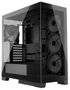 Modecom Volcano Space Apex ARGB Caja Midi Tower Negra para Gaming ATX/ITX con Ventiladores ARGB 140mm