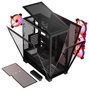 Modecom Volcano Space Apex ARGB Caja Midi Tower Negra para Gaming ATX/ITX con Ventiladores ARGB 140mm