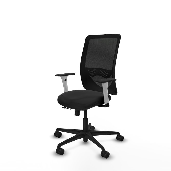 PIQUERAS Y CRESPO Silla de oficina Zulema Negro con mecanismo Sincro/Traslack PIQUERAS Y CRESPO Silla de oficina Zulema Negro con mecanismo Sincro/Traslack