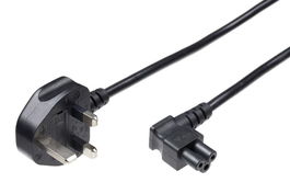 MicroConnect Cable de Alimentación Reino Unido Tipo G C5 Angulado 1.8m