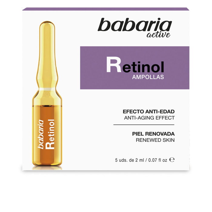 Babaria Retinol Pro-Collagen Ampollas Antiedad 5 x 2 ml Renovación Celular Babaria Retinol Pro-Collagen Ampollas Antiedad 5 x 2 ml Renovación Celular