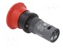 ABB Interruptor de emergencia 22mm rojo NC