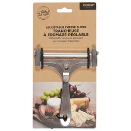 Cook Concept Cortador Ajustable Queso-Foie Bistrot Aluminio