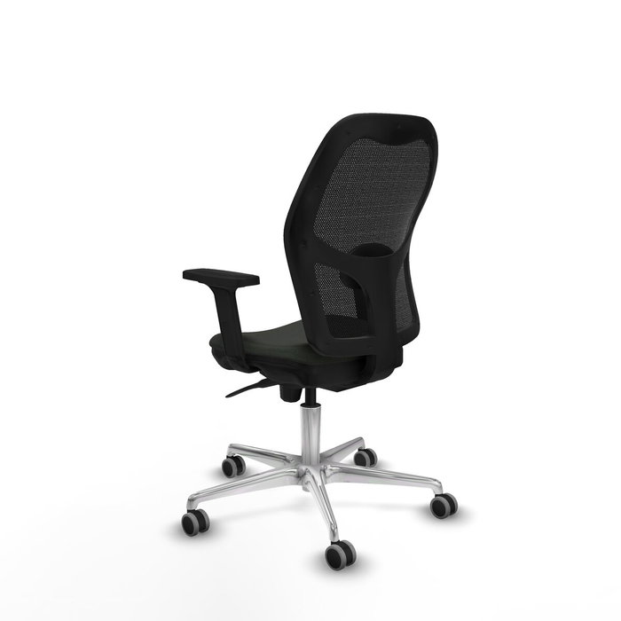 PIQUERAS Y CRESPO Silla de oficina Jorquera negra con mecanismo sincro PIQUERAS Y CRESPO Silla de oficina Jorquera negra con mecanismo sincro